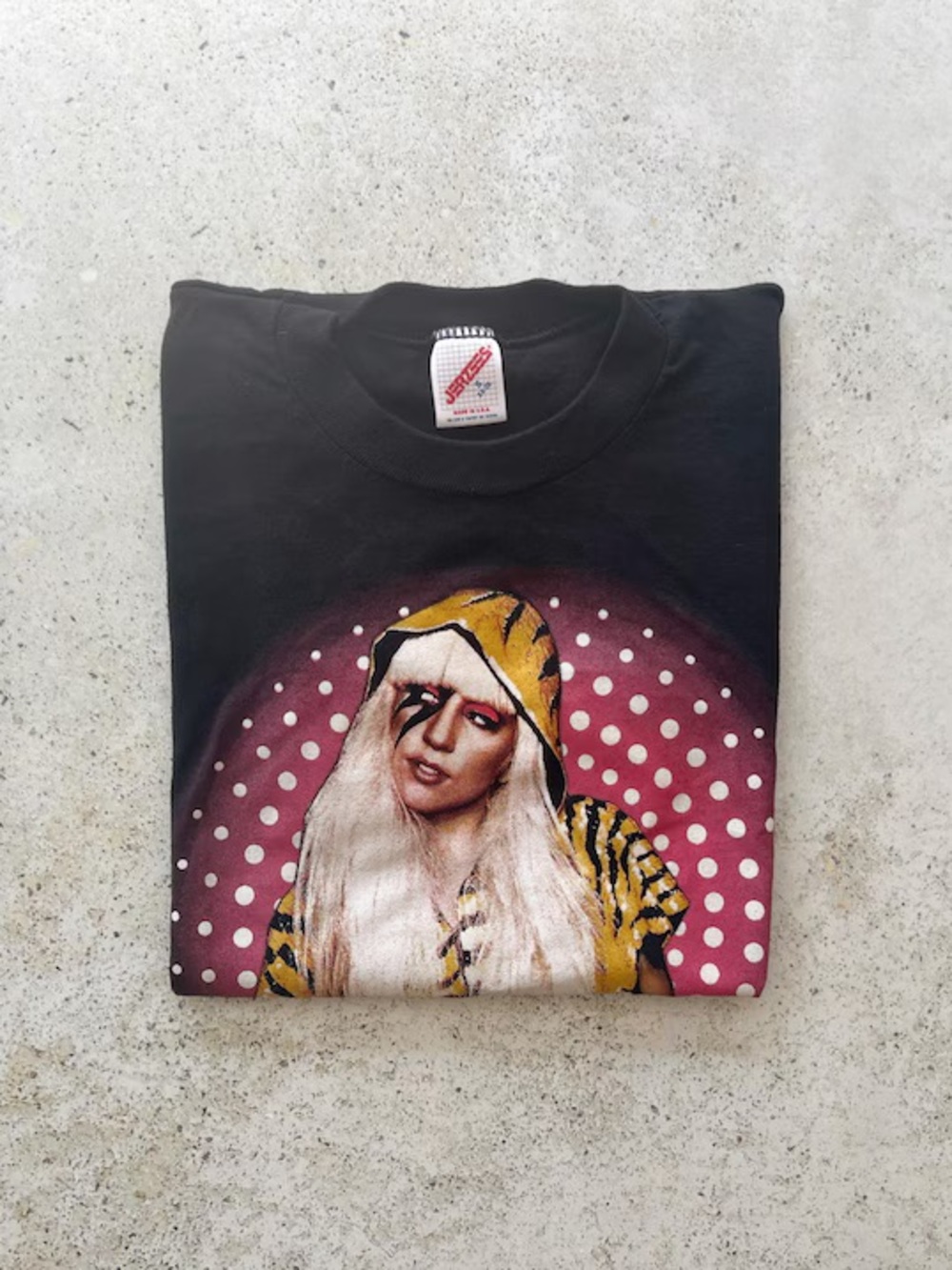 LADY GAGA Shirt Concert T-Shirt Graphic Tee size S